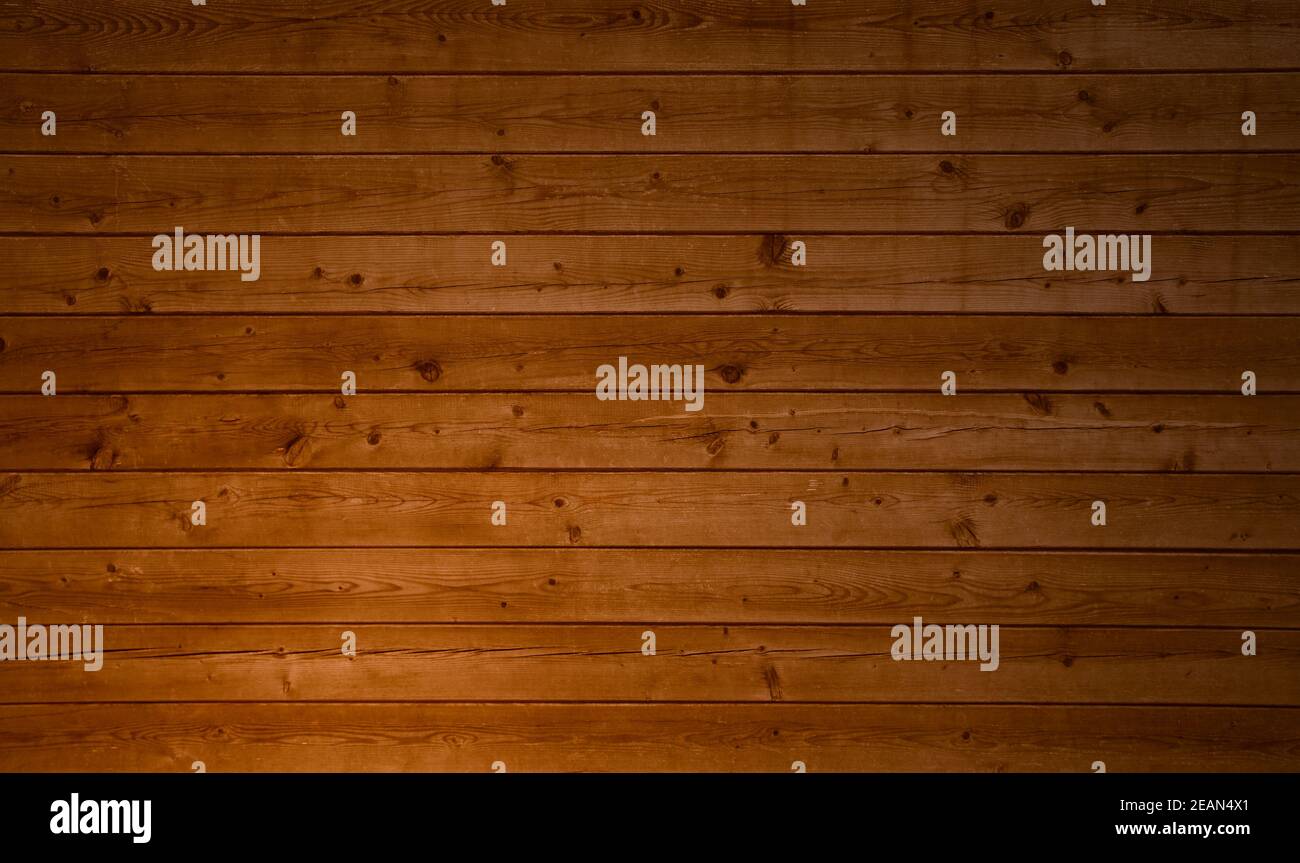 Rustikale braune Holzplanken Hintergrund Textur Stockfoto