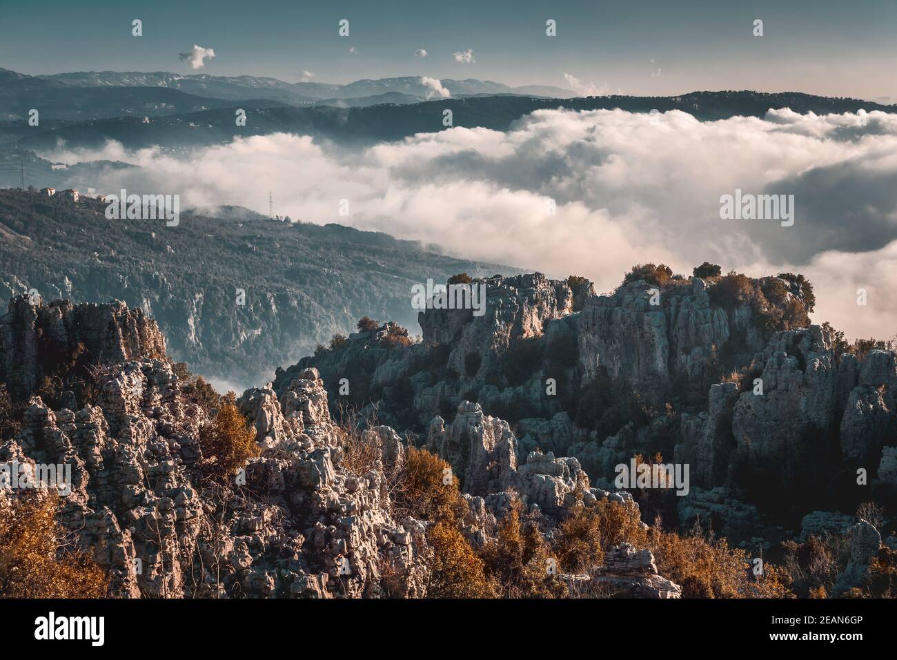 Atemberaubende Berglandschaft Stockfoto