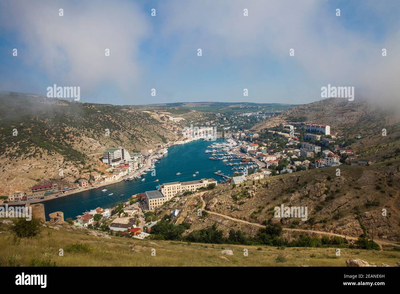 Balaklava, Krim, Ukraine, Europa Stockfoto