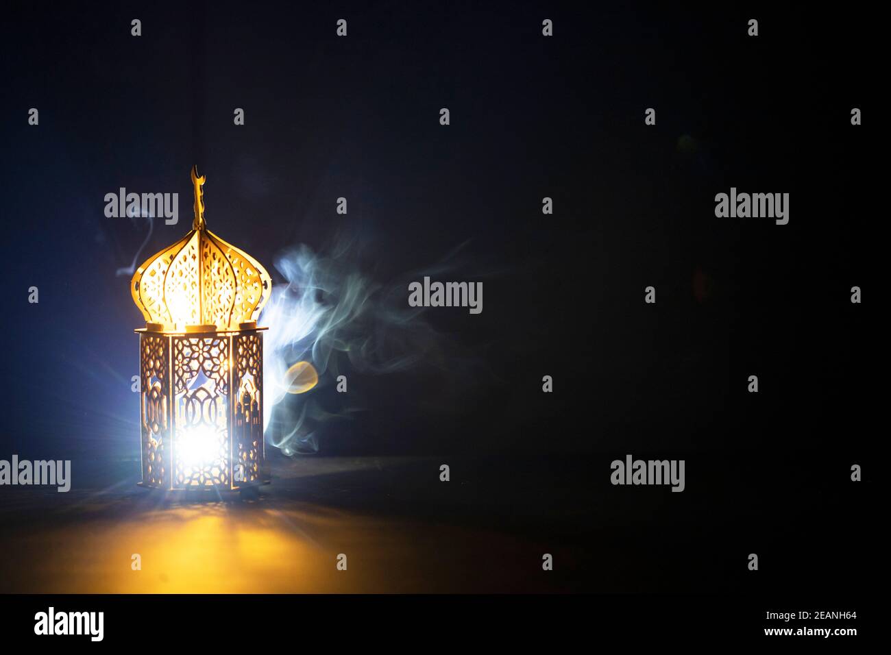 Arabische Laterne, Ramadan kareem Hintergrund Stockfoto