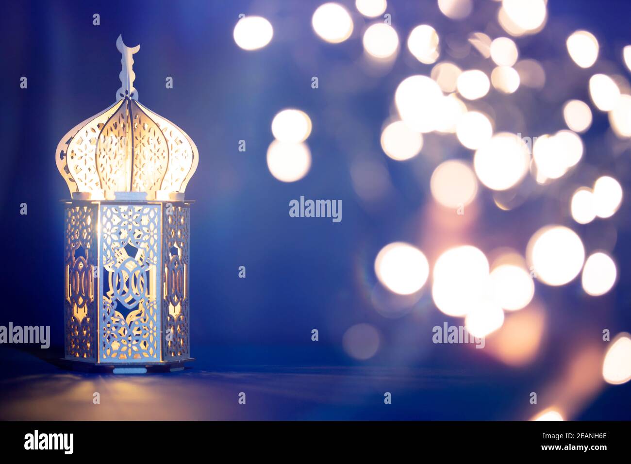 Arabische Laterne, Ramadan kareem Hintergrund Stockfoto