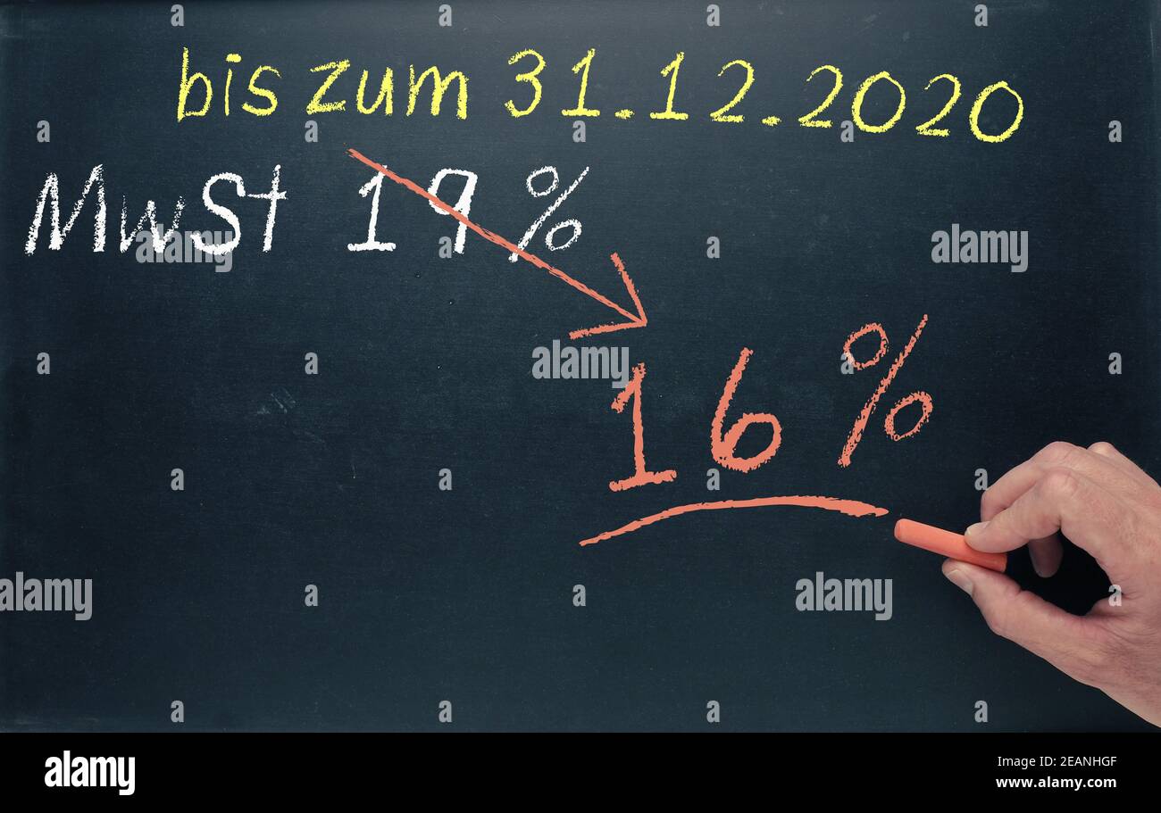 Konzeptionelles Image für das Konjunkturpaket Deutschland Stockfoto