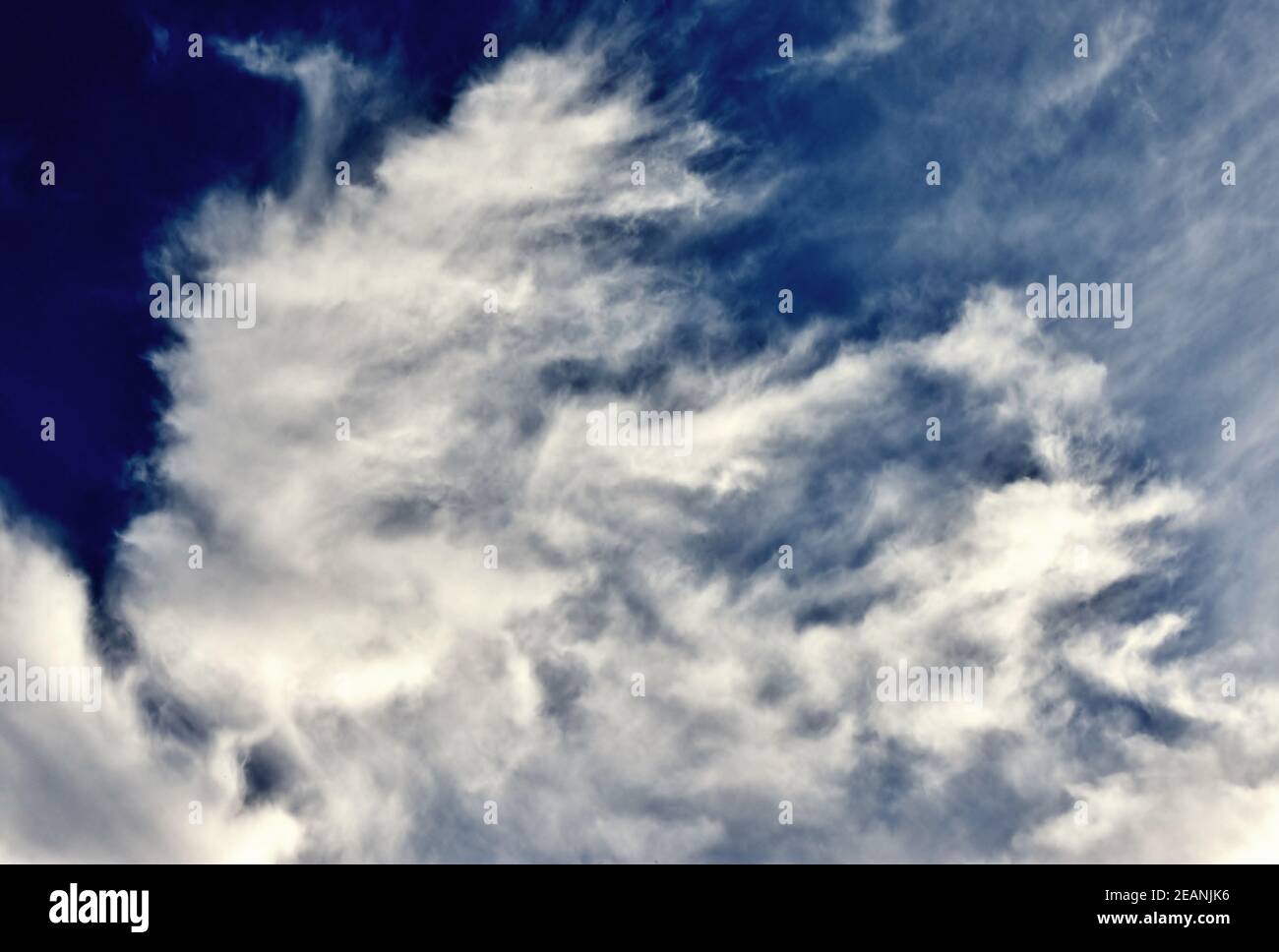 Cirruswolken Stockfoto