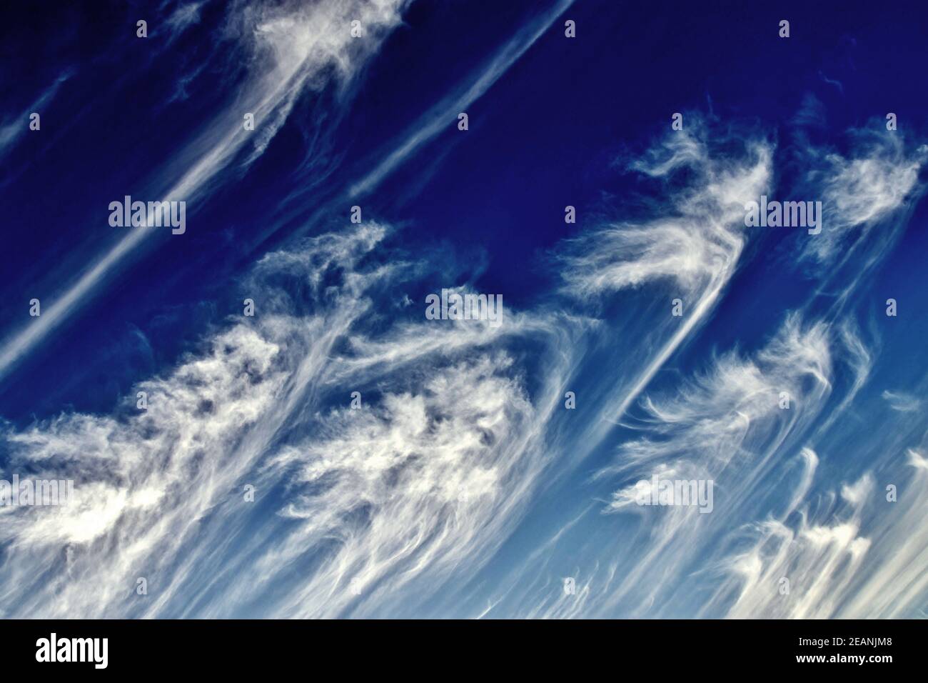 Cirruswolken Stockfoto