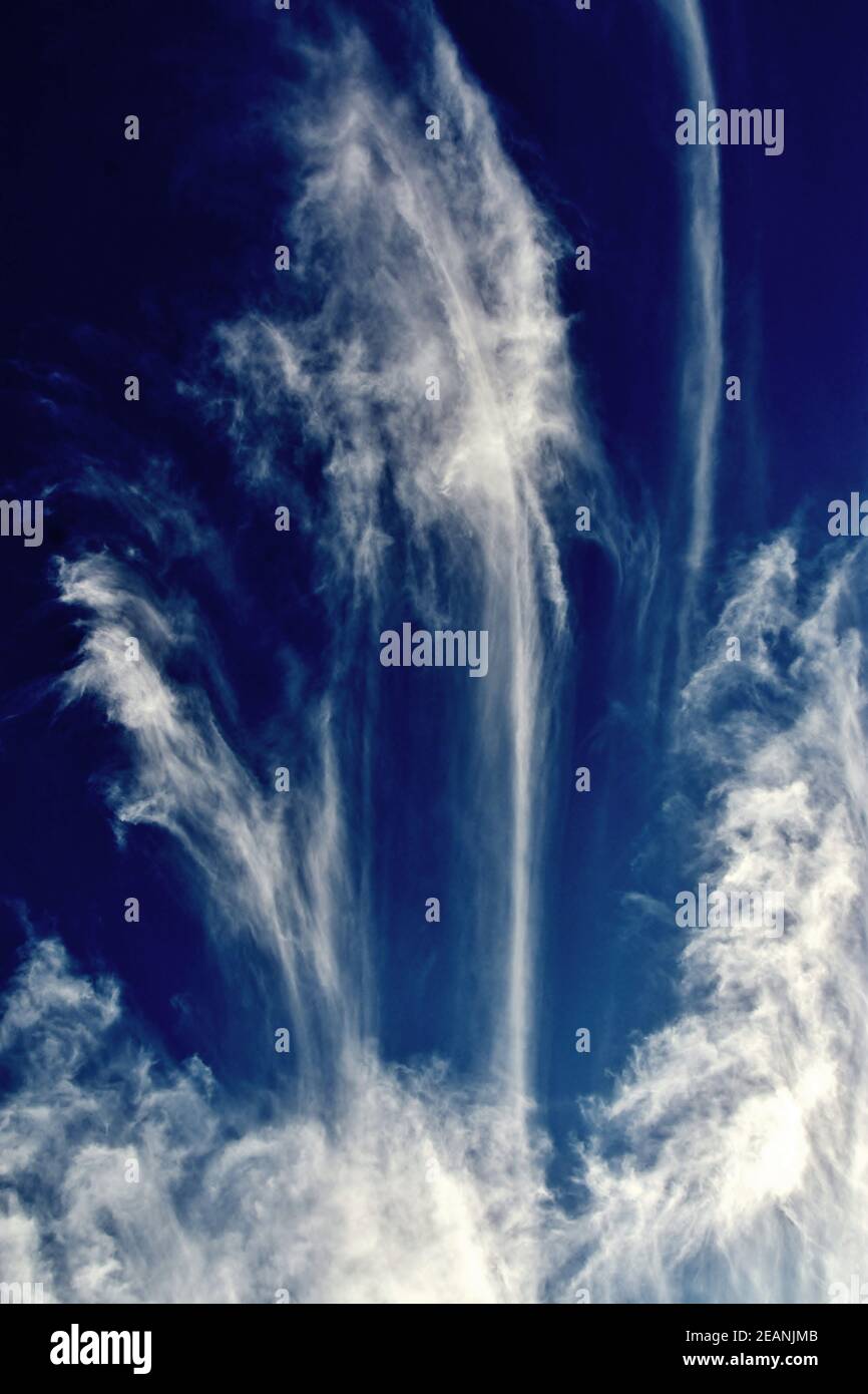 Cirruswolken Stockfoto