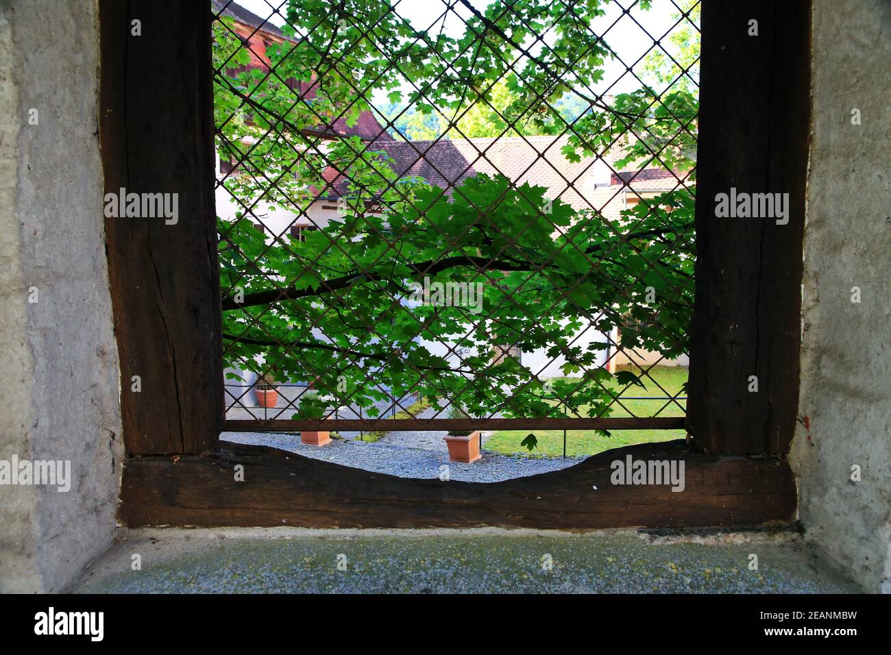 Sehenswürdigkeiten von Pappenheim in Bayern Stockfoto