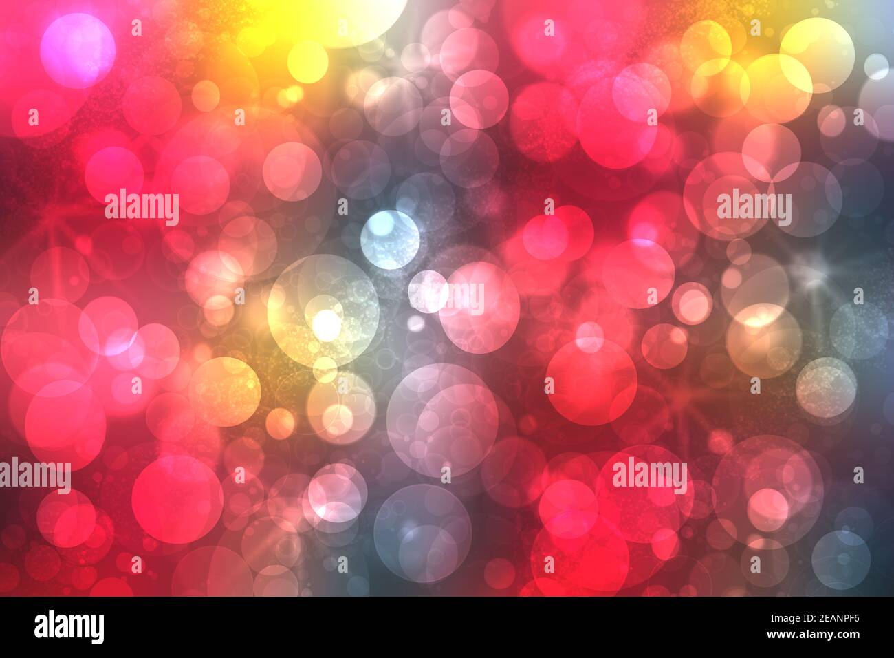 Regenbogen Hintergrund. Abstrakt frisch zarte Pastell lebendige bunte Fantasie Regenbogen Hintergrund Textur mit defokussierten Bokeh Lichter. Schöne leichte Textur. Stockfoto