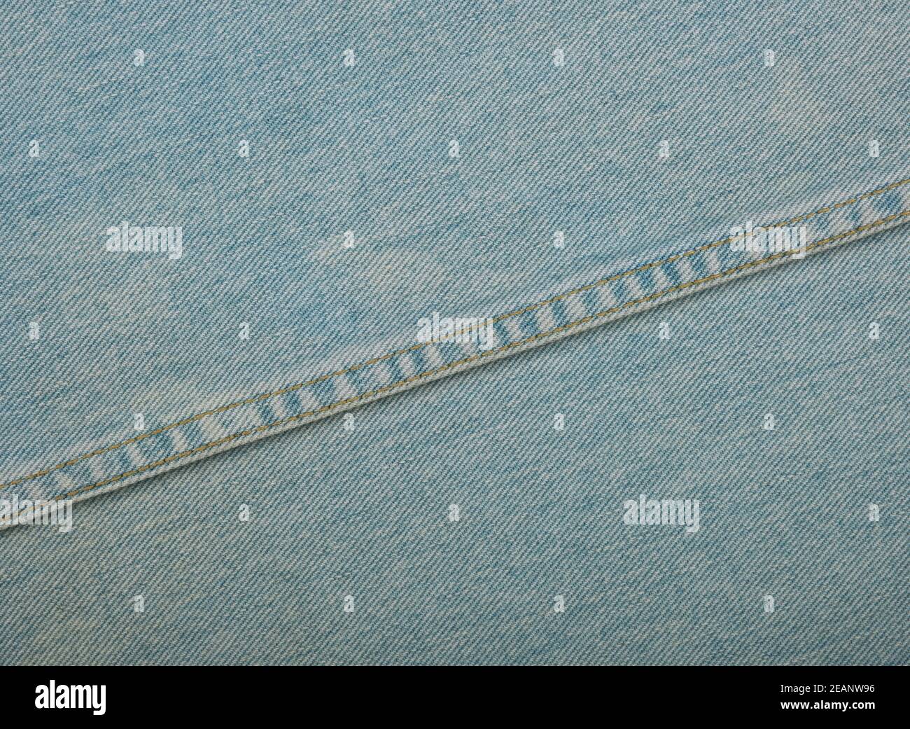 Blau gewaschen Jeans Denim Textur Hintergrund Stockfoto