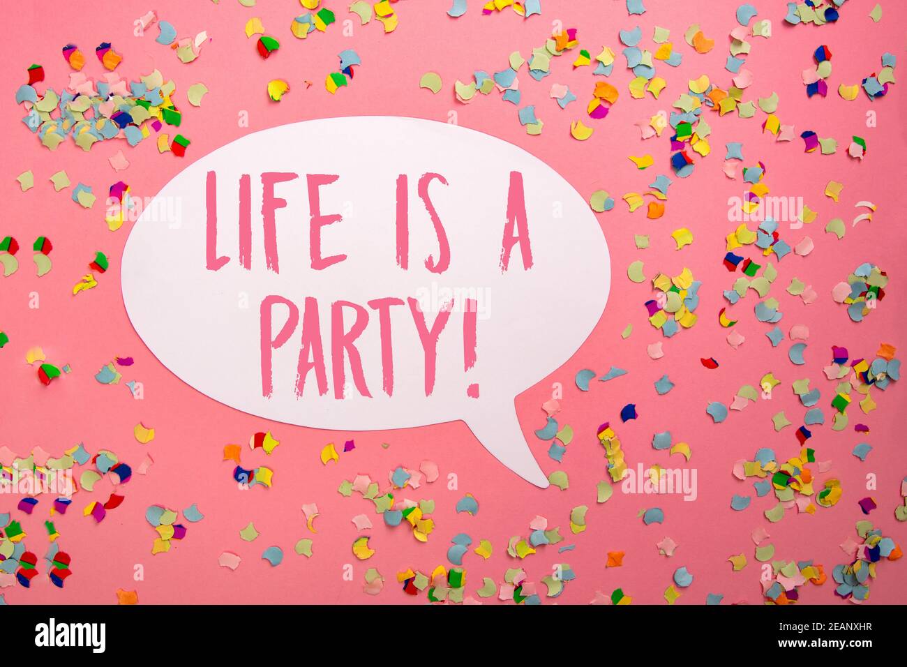 Dass Das Leben Eine Party Ist www.alamy.de