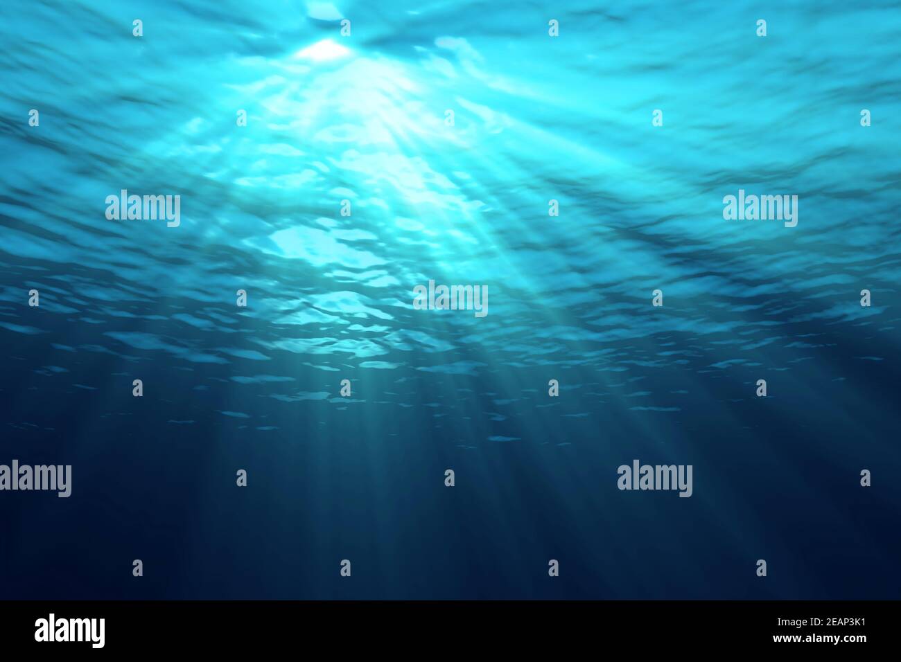 Unterwasser Stockfoto