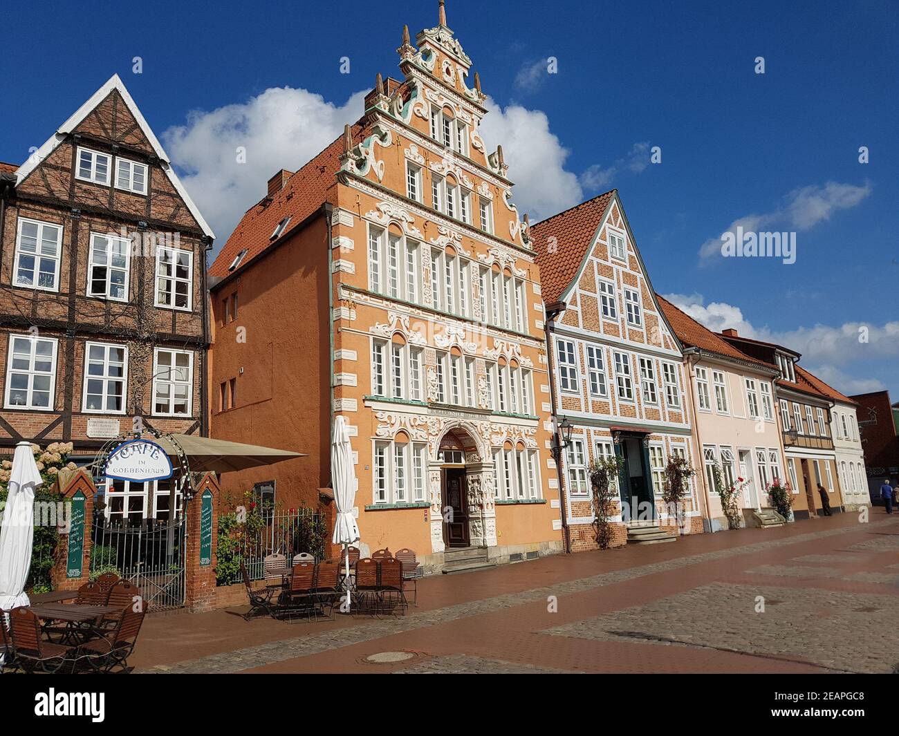 Hansestadt, Stade, Altstadt, historisch Stockfoto