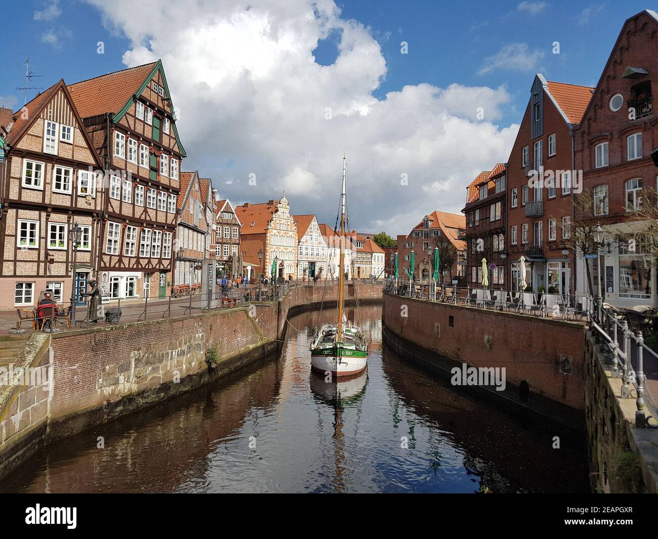 Hansestadt, Stade, Altstadt, historisch Stockfoto