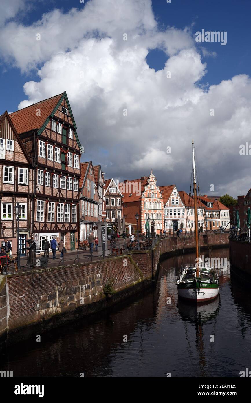 Hansestadt, Stade, Altstadt, historisch Stockfoto