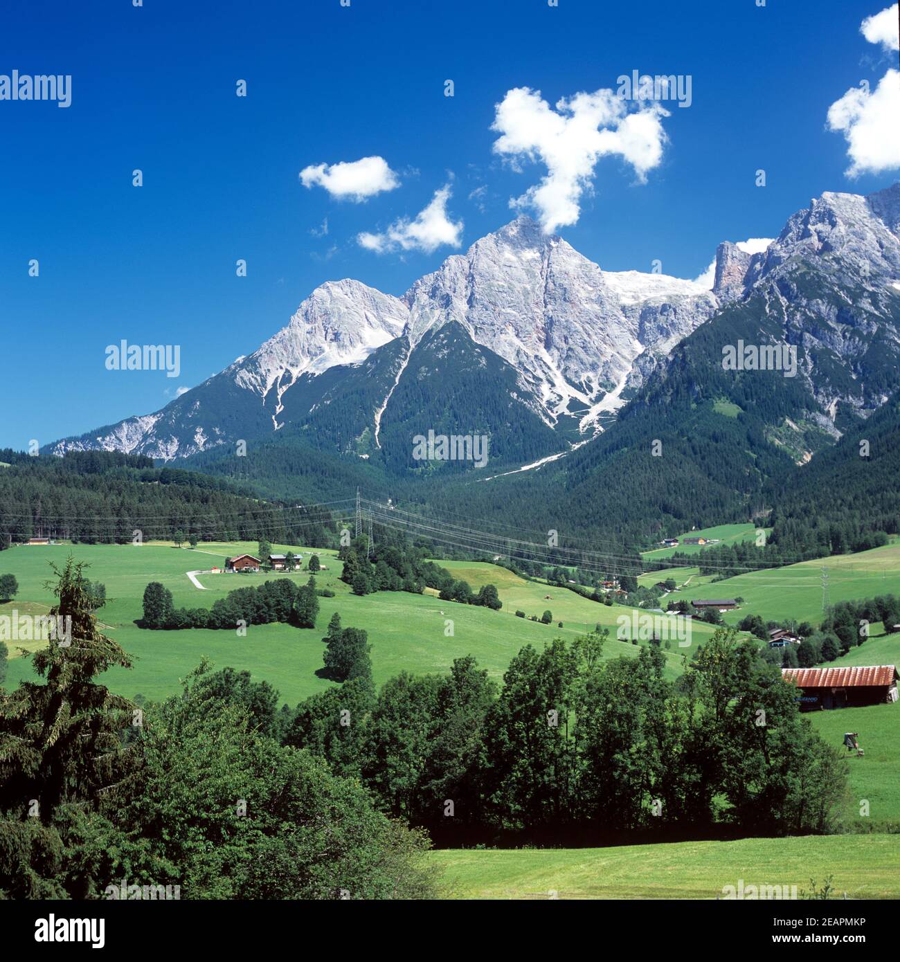 Berchtesgadener Alpen Steinernes Meer Stockfoto