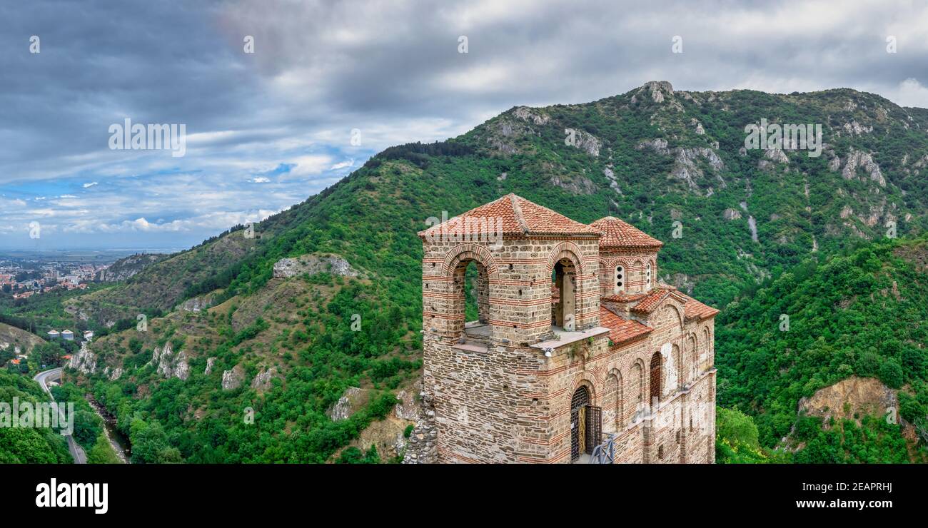 Mittelalterliche Festung Asen in Bulgarien Stockfoto