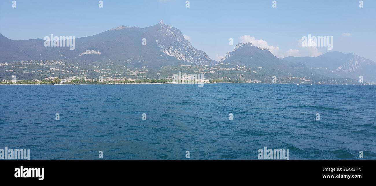 Toscolano-Maderno, Gardasee Stockfoto