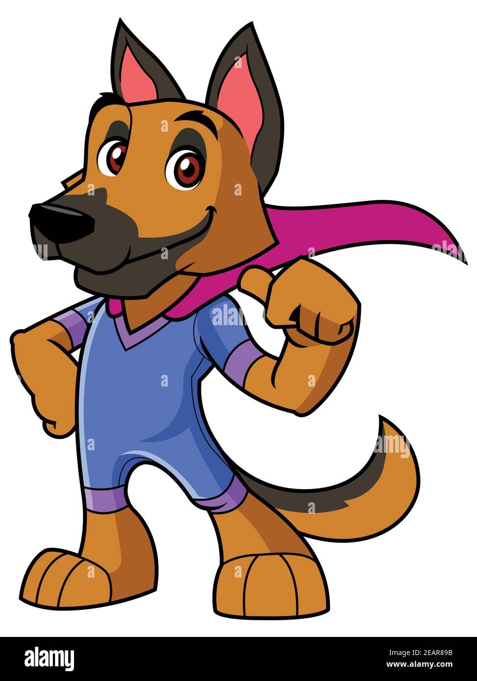 Super Hundebett Stock Vektor