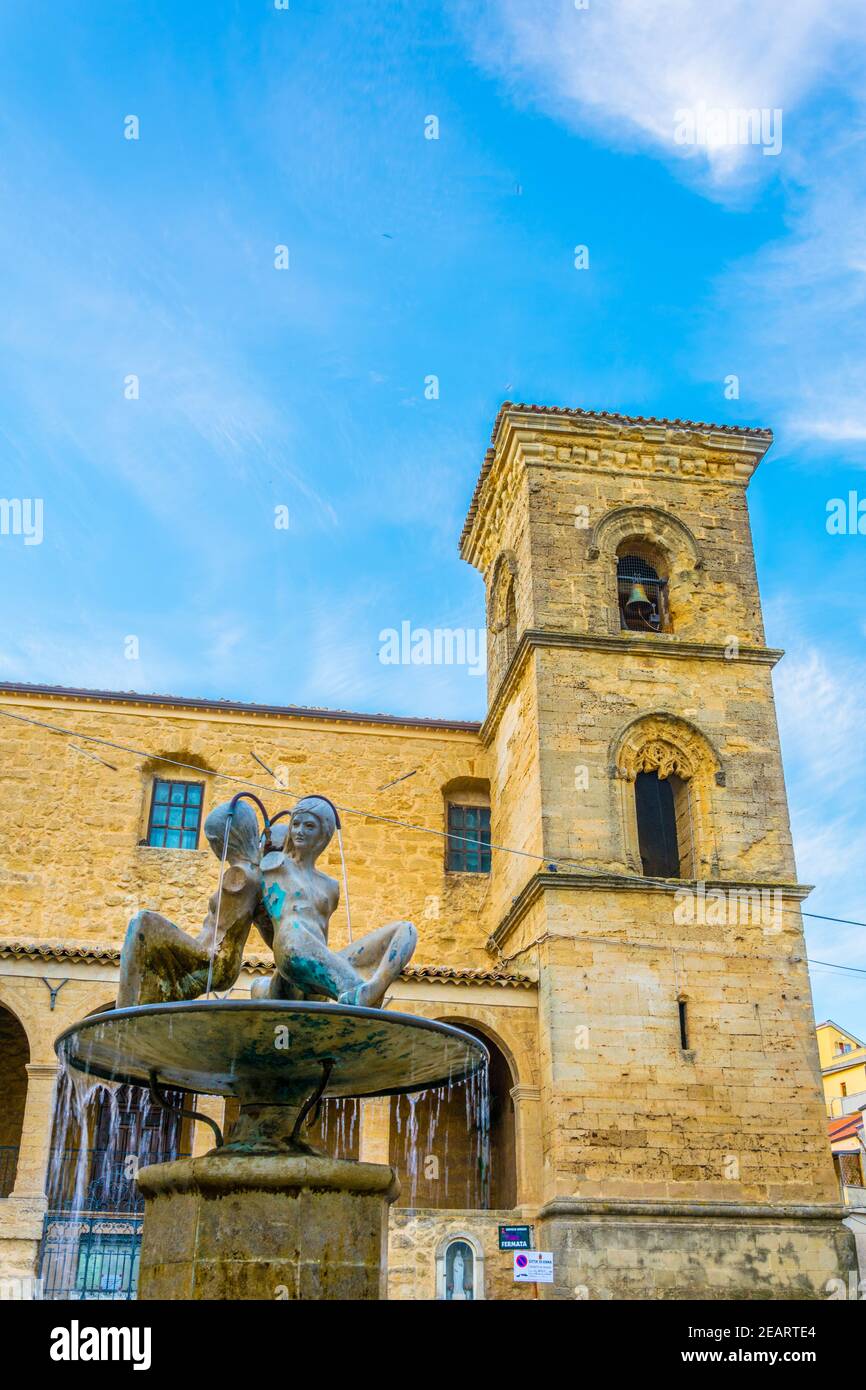 Parocchia San Tommaso Apostolo in Enna, Sizilien, Italien Stockfoto