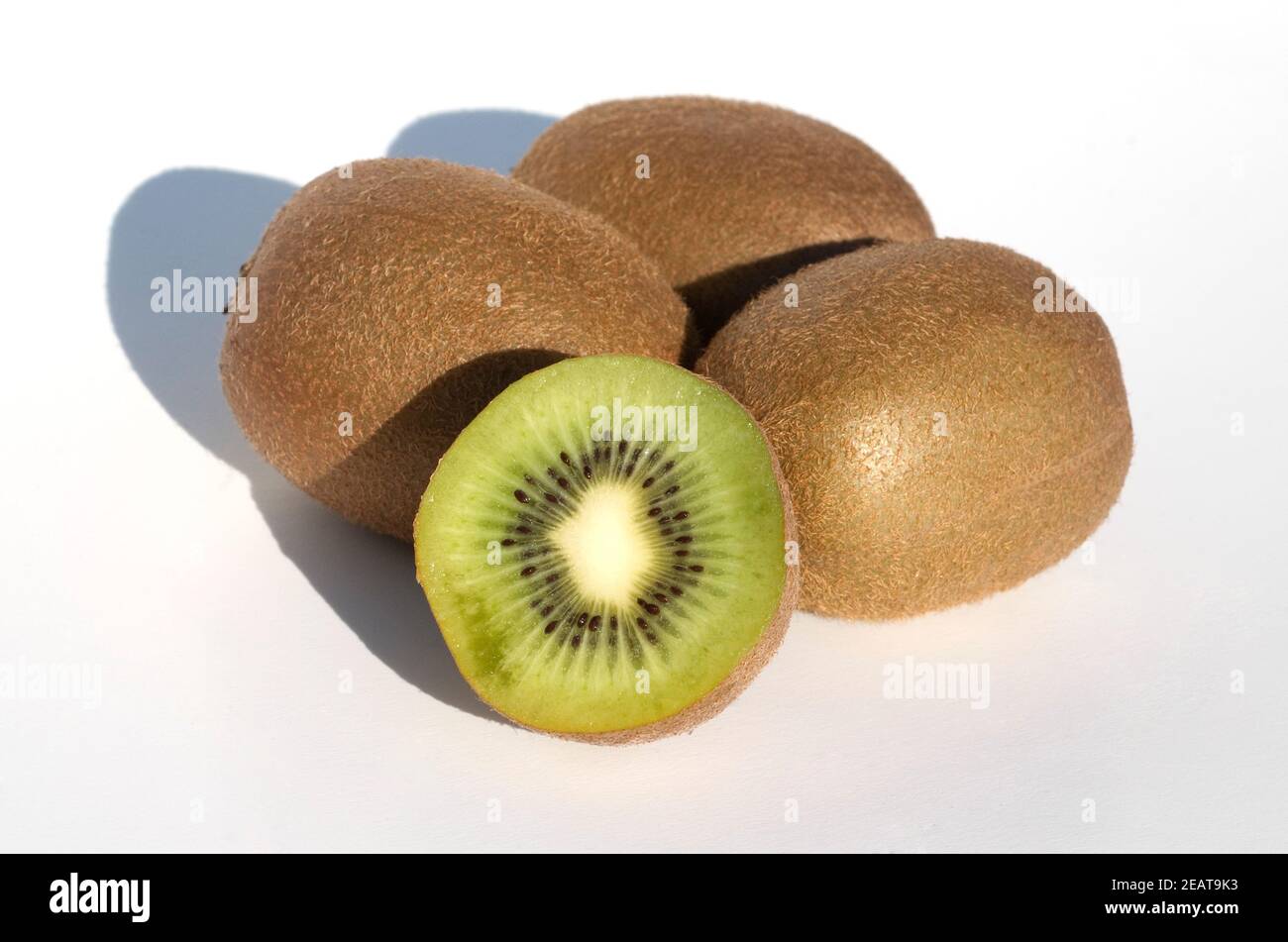 Kiwi, Actinidia, Deliciosa Stockfoto