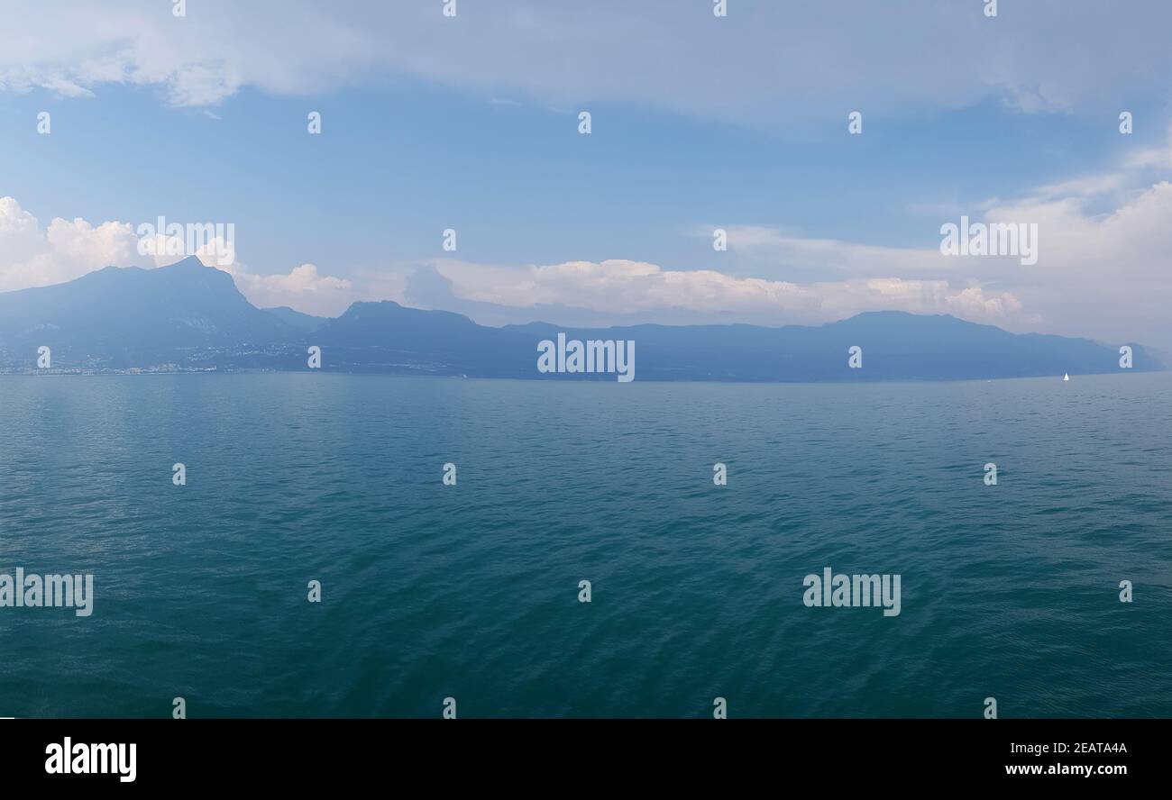 Toscolano-Maderno, Gardasee, Westseite Stockfoto