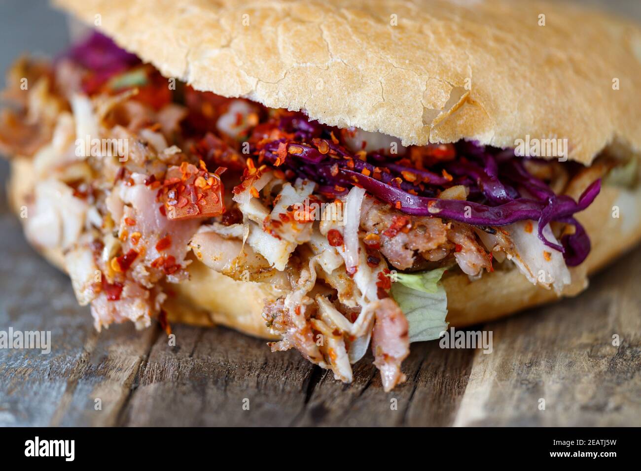 deutsche doener Kebap Stockfoto