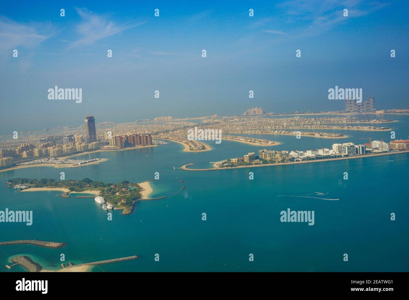 Stadtlandschaft von Dubai (Vereinigte Arabische Emirate) Stockfoto