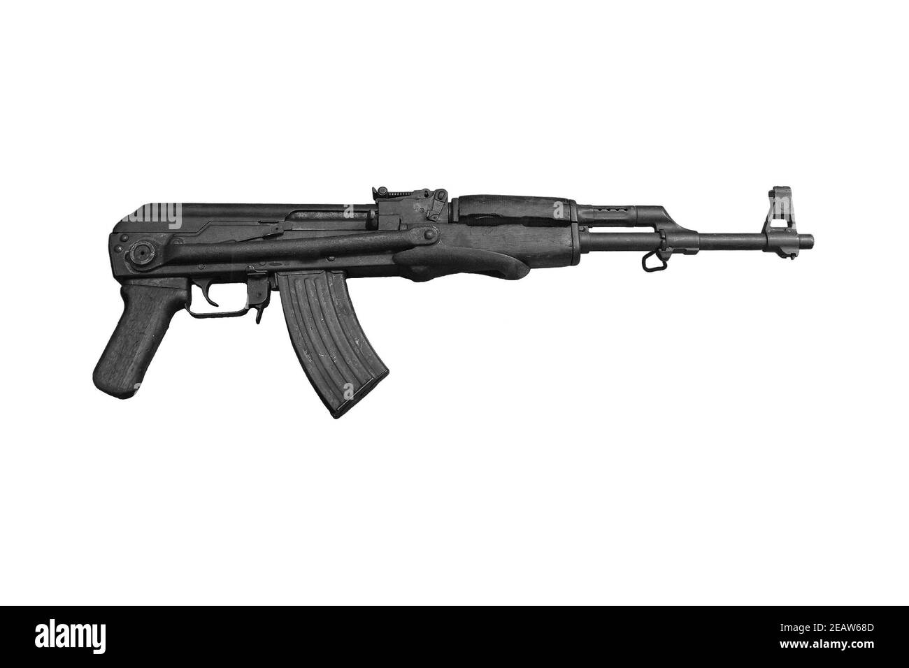 AK 47 im Militärmuseum Stockfoto