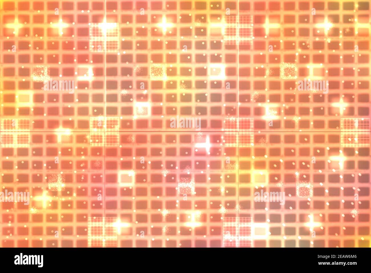 Abstrakt Verlauf rosa gelb Moderne futuristische Technologie und Business-Hintergrund-Textur mit Rechtecken. Medizinische Struktur, künstliche Intelligenz und Wissenschaft Präsentationshintergrund. Stockfoto