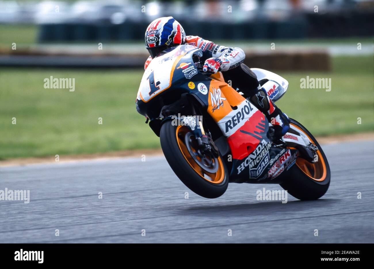 Michael Doohan (AUS), Honda 500, Australian GP 1998, Eastern Creek Stockfoto