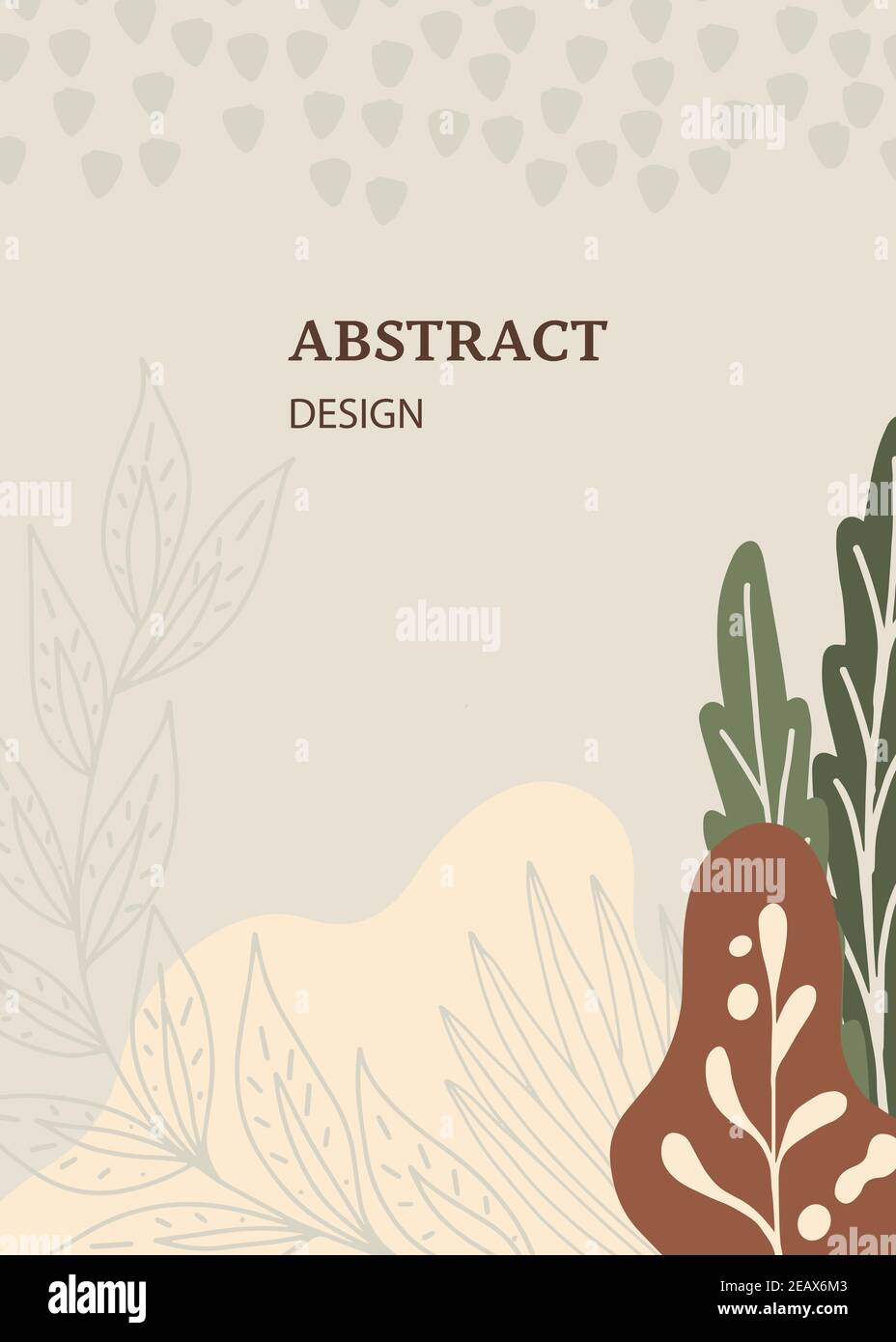 Moderne universelle Vorlagen. Geeignet für Grußkarten, Urlaubskarten, Corporate Cards und Einladungen. Abstraktes Design. Vektorgrafik. Doo Stock Vektor