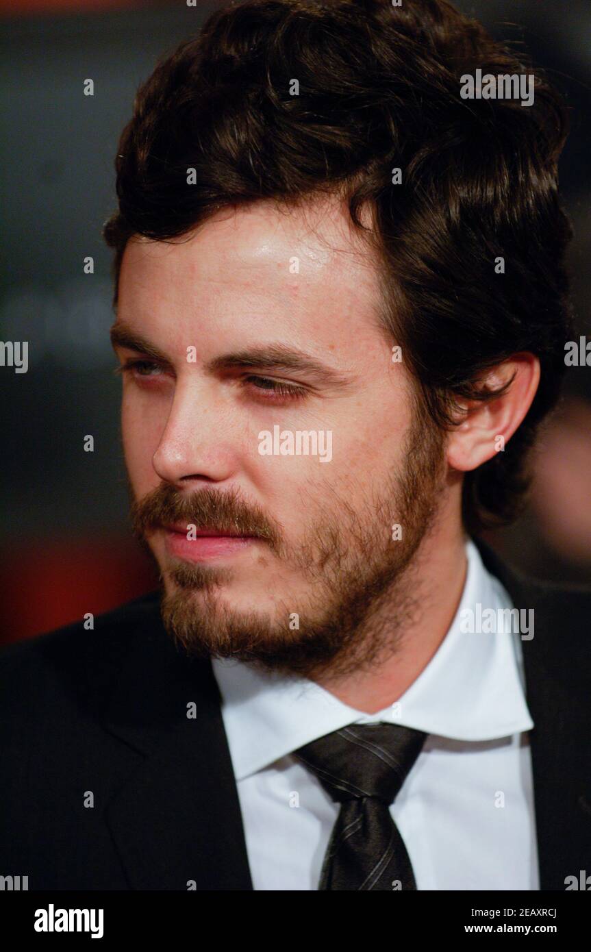 Casey Affleck nimmt an den Critics' Choice Awards 13th im Santa Monica Civic Auditorium am 7. Januar 2008 in Los Angeles, Kalifornien, Teil. Stockfoto