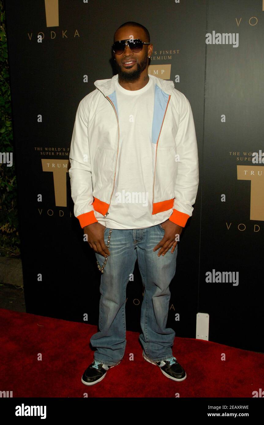 Tyson Beckford nimmt an Drinks Teil AMERICA startet AM 17. Januar 2007 im Les Deux Night Club in Los Angeles, Kalifornien, Trump VODKA. Kredit: Jared Milgrim/Der Fotozugang Stockfoto
