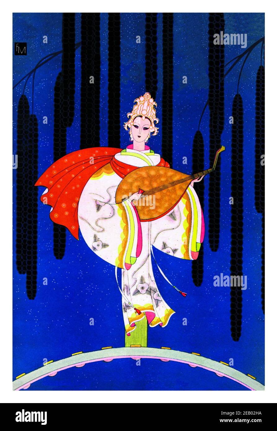 Göttin der Musik 1926 Stockfoto