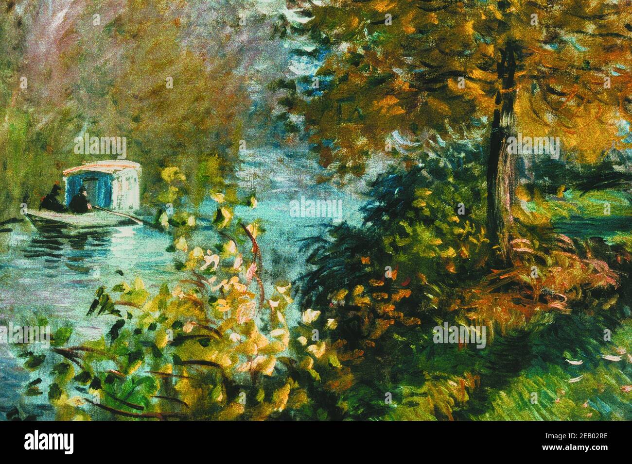 Das Studio Boot 1875 Stockfoto