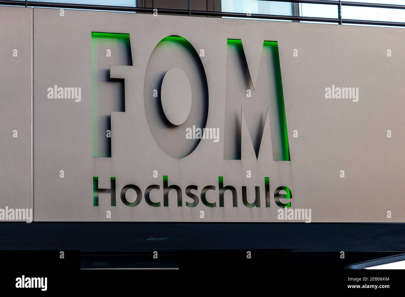FOM Düsseldorf, Hochschule für Berufstätige und Auszubildende Stockfoto