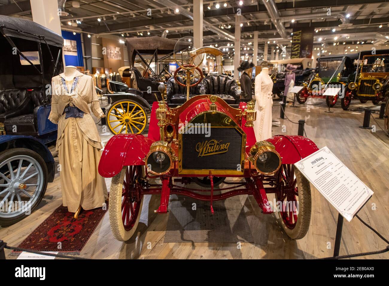 Fountainhead Antique Auto Museum in Fairbanks, Alaska Stockfoto