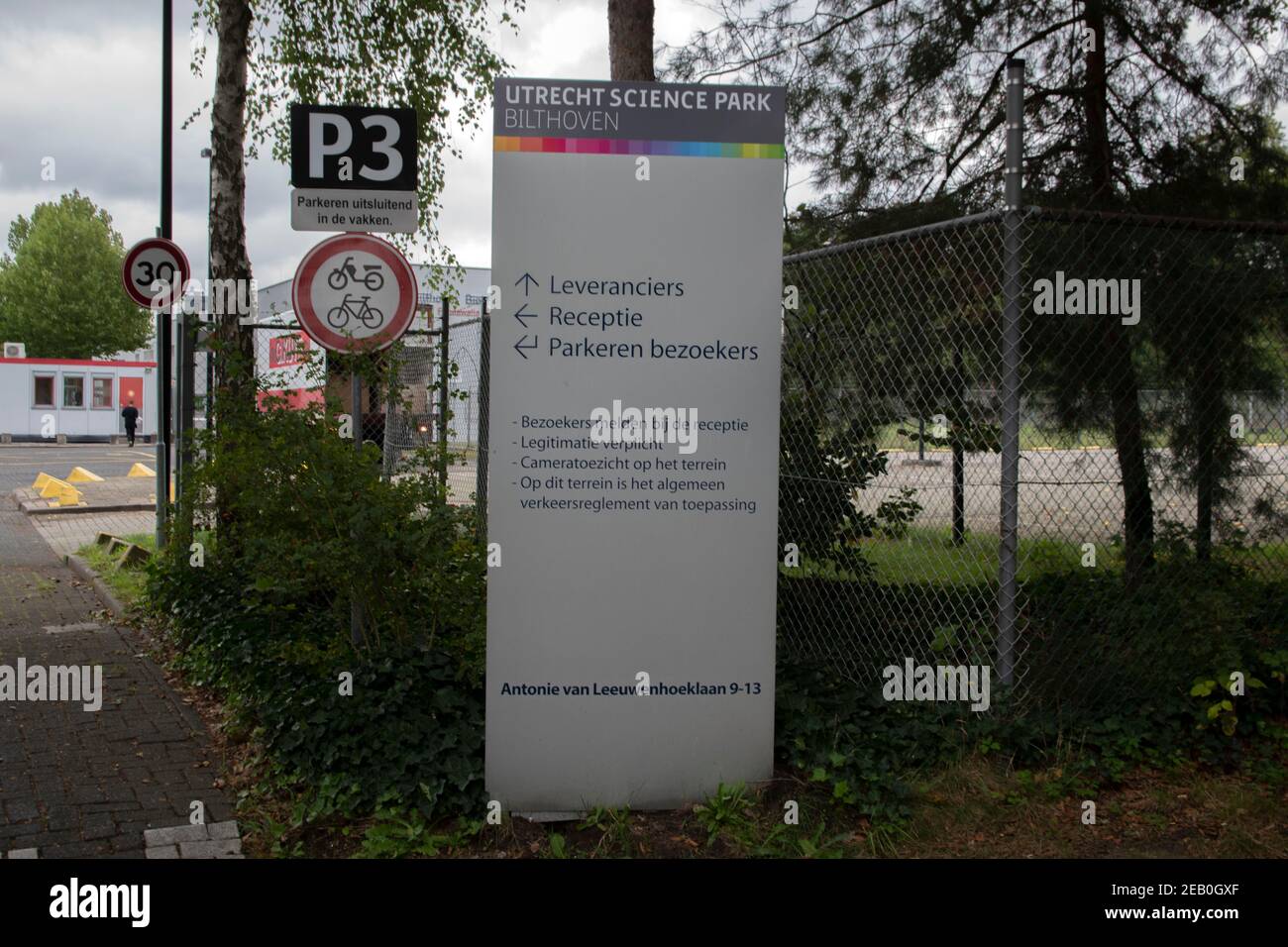 Plakatwand Utrecht Science Park In Bilthoven Niederlande 25-9-2020 Stockfoto