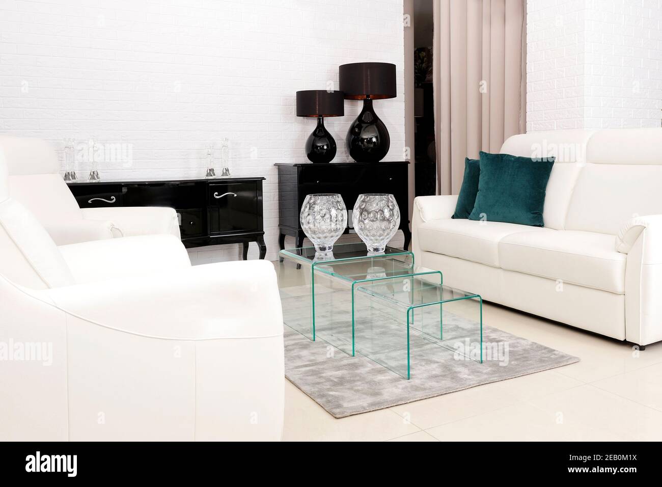 Interieur, Wohnung, stilvoll, Lifestyle, Zuhause, Möbel, Design, neu, Stockfoto