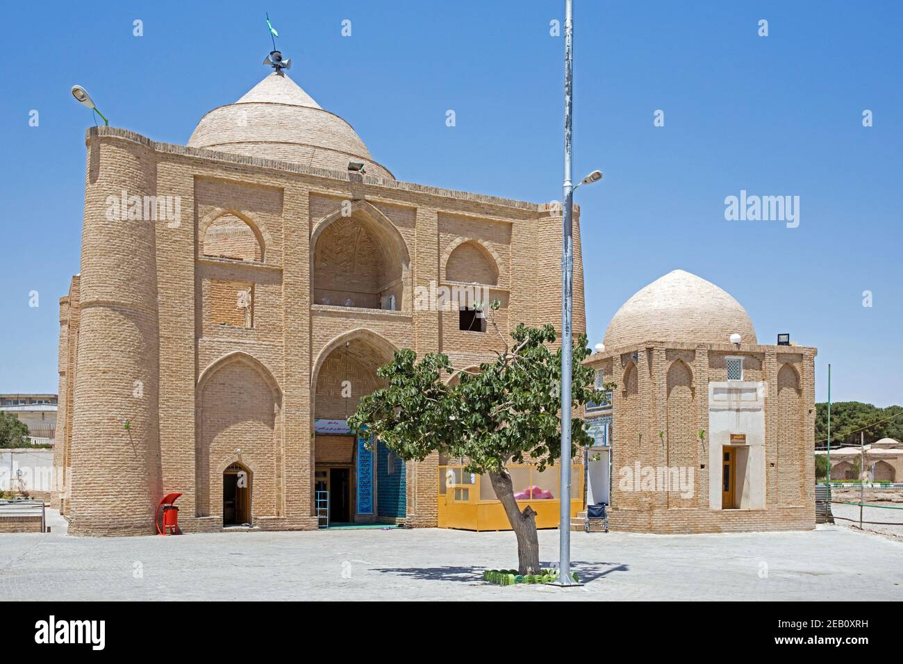 Imamzadeh Jafar Mausoleum der Seldschuken / Saljuqi Periode in der Stadt Damghan, Provinz Semnan, Iran Stockfoto