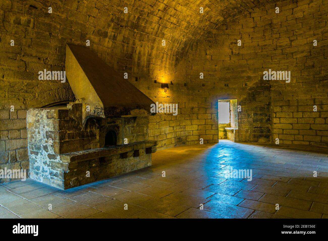 VILLENEUVE LES AVIGNON, FRANKREICH, 22. JUNI 2017: Innenraum des Fort Saint Andre in Avignon, Frankreich Stockfoto