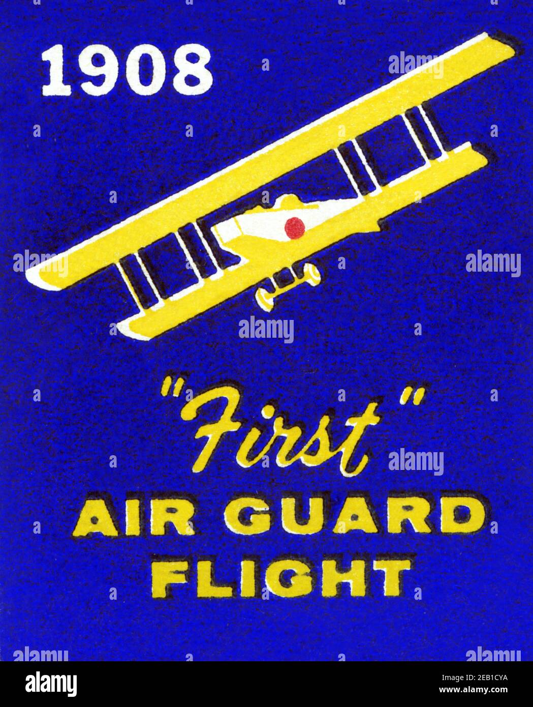 1908 Erster Flug Der Luftwaffe 1960 Stockfoto