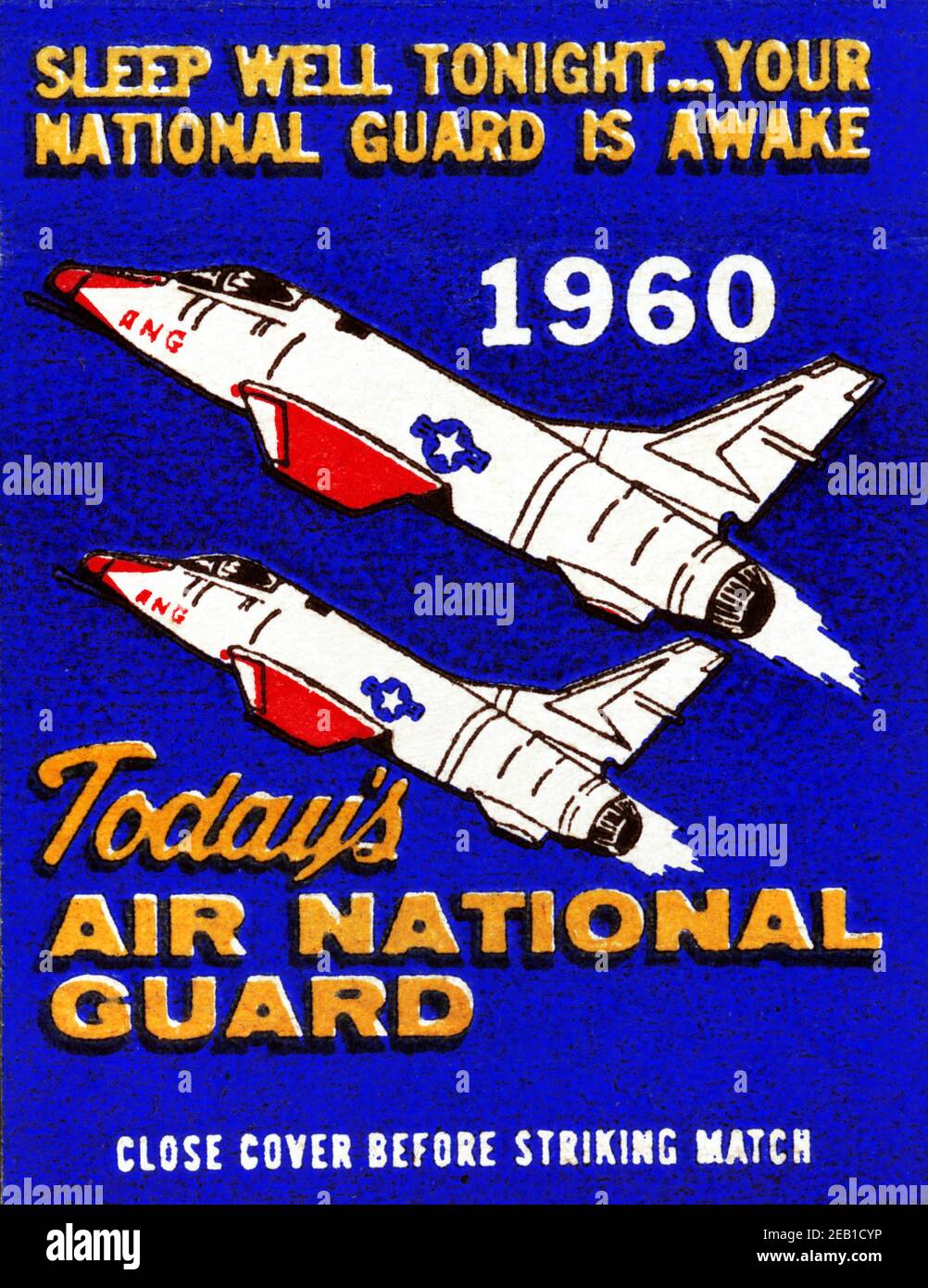 Die heutige Air National Guard 1960 Stockfoto