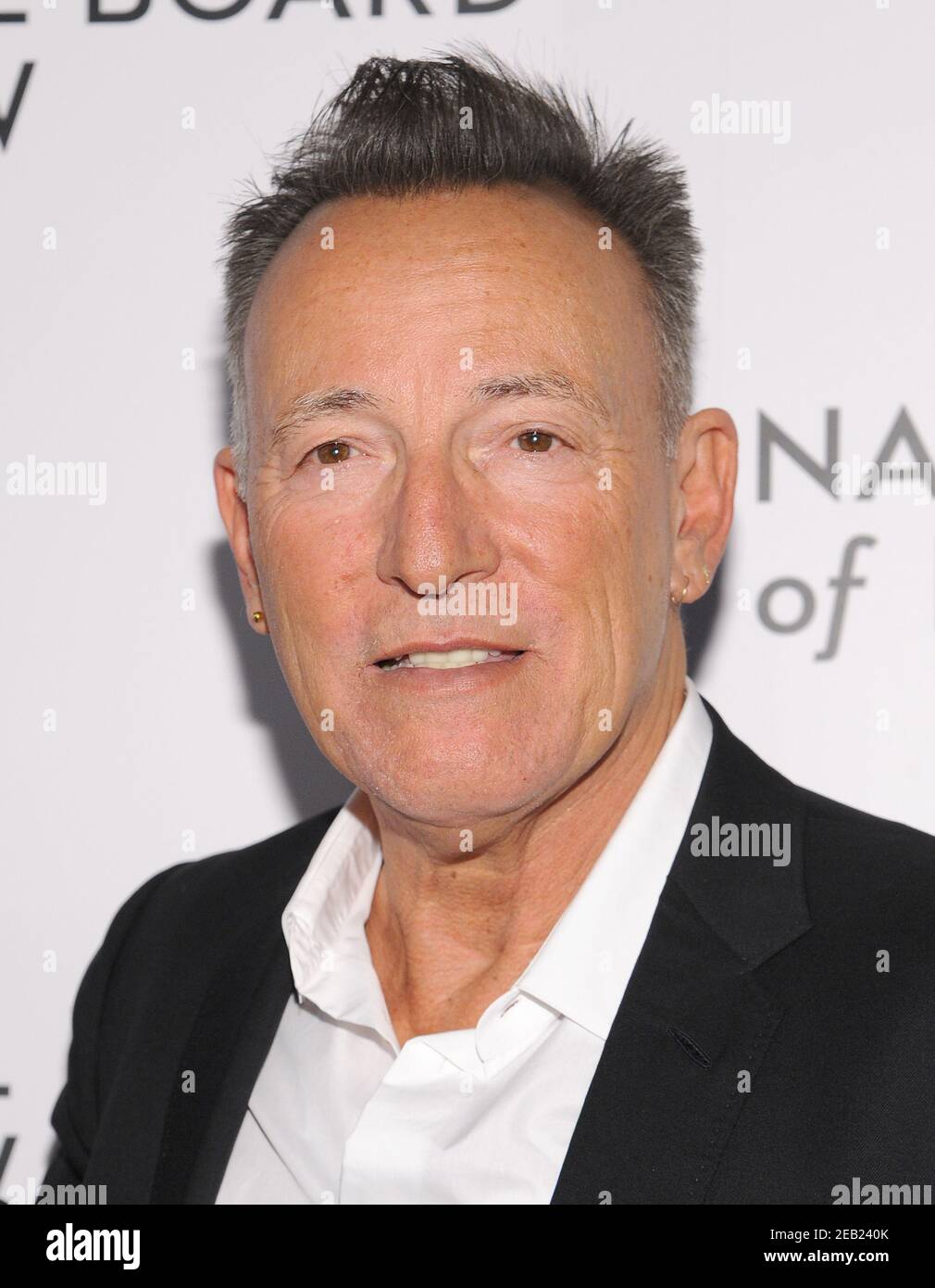 **Datei Foto** Bruce Springsteen Details ergeben sich aus der Verhaftung des DWI im November. NEW YORK, NEW YORK - JANUAR 08: Bruce Springteen nimmt am 2020 08. Januar 2020 an der National Board of Review Gala in New York City Teil.Quelle:John Palmer/ Media Punch Stockfoto