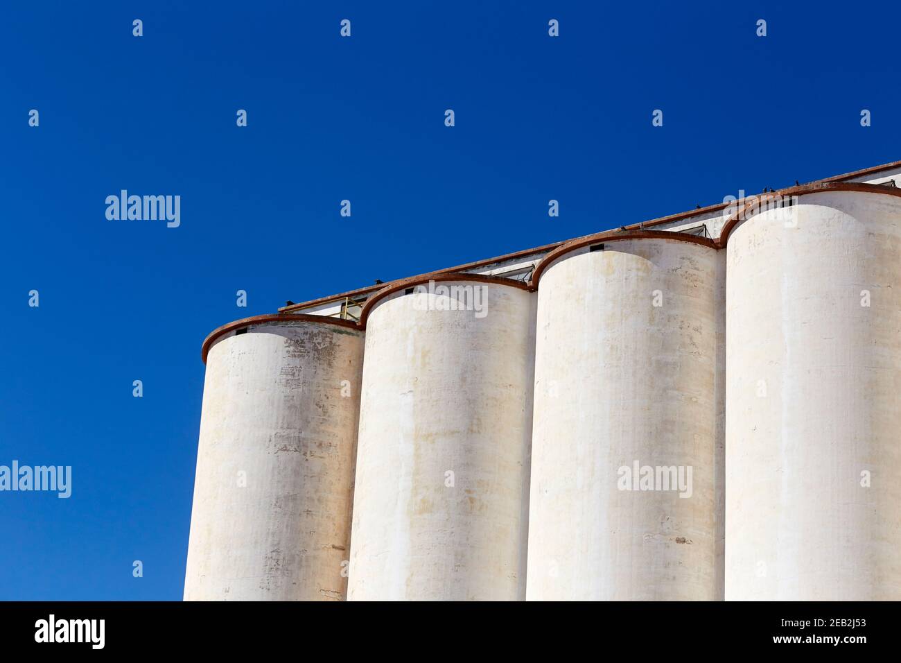Grain Elevators, Oklahoma, USA Stockfoto