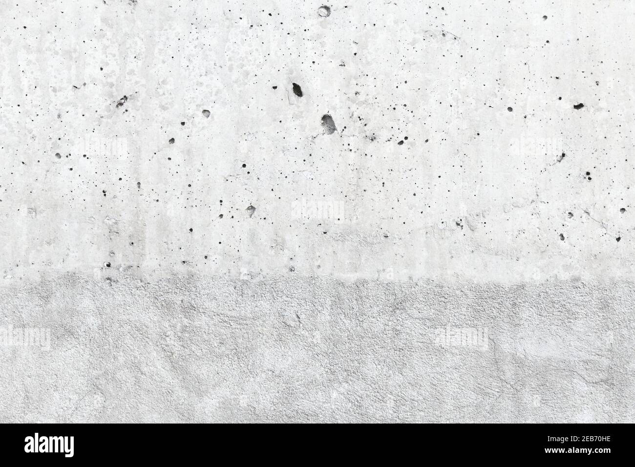 Weißer Betonhintergrund. Weiße Hintergrund feste Betonwand. Stockfoto