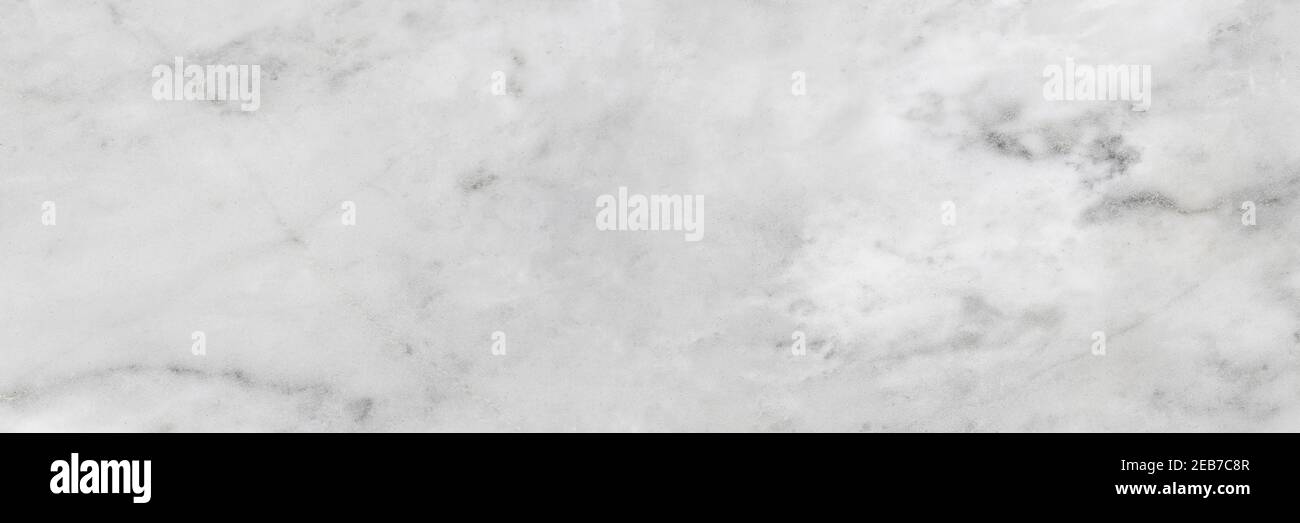 Panorama weiß Marmor Textur schmutzig haben Staub von Hintergrund und Stein Muster in abstrakter Natur für Design. Stockfoto