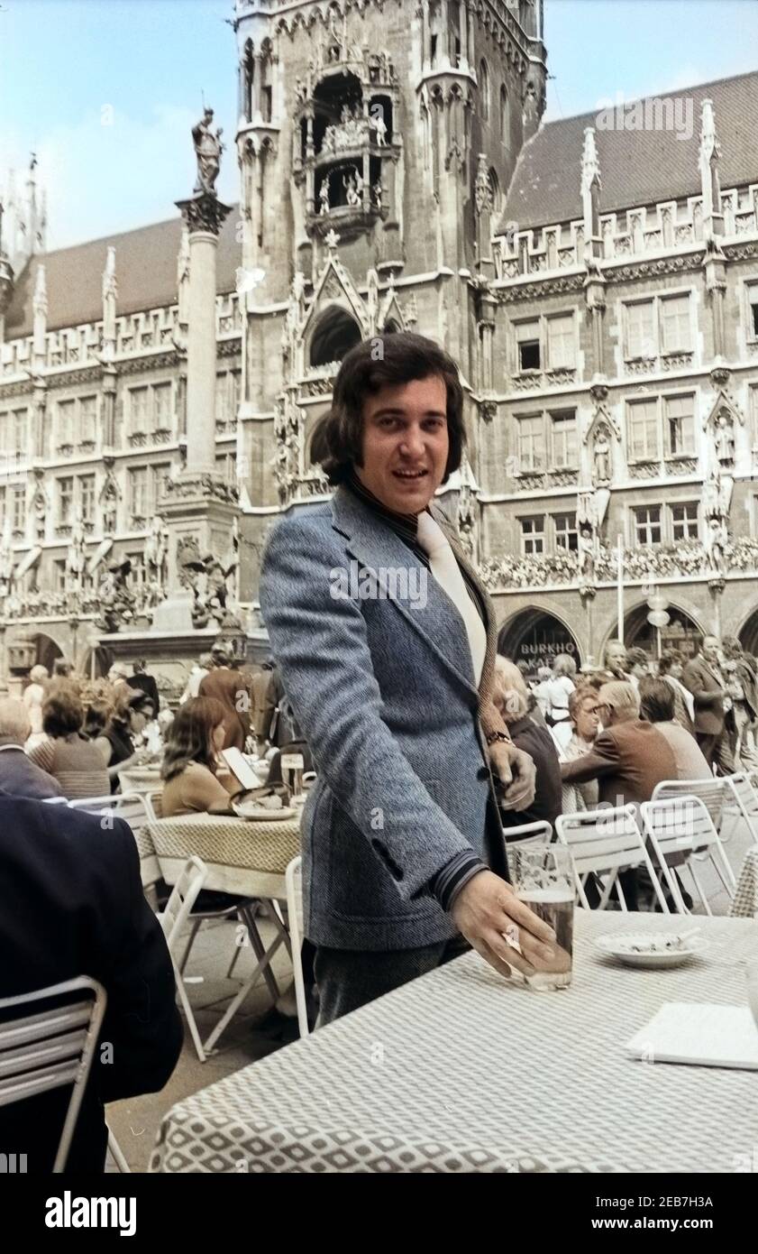 Rico Lanza, der Uneheliche Sohn von Mario Lanza, in München