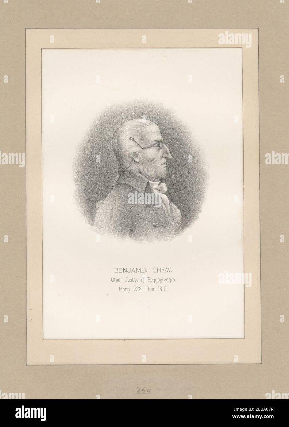 Benjamin Kauen des Obersten Gerichtshofs von Pennsylvania Stockfoto