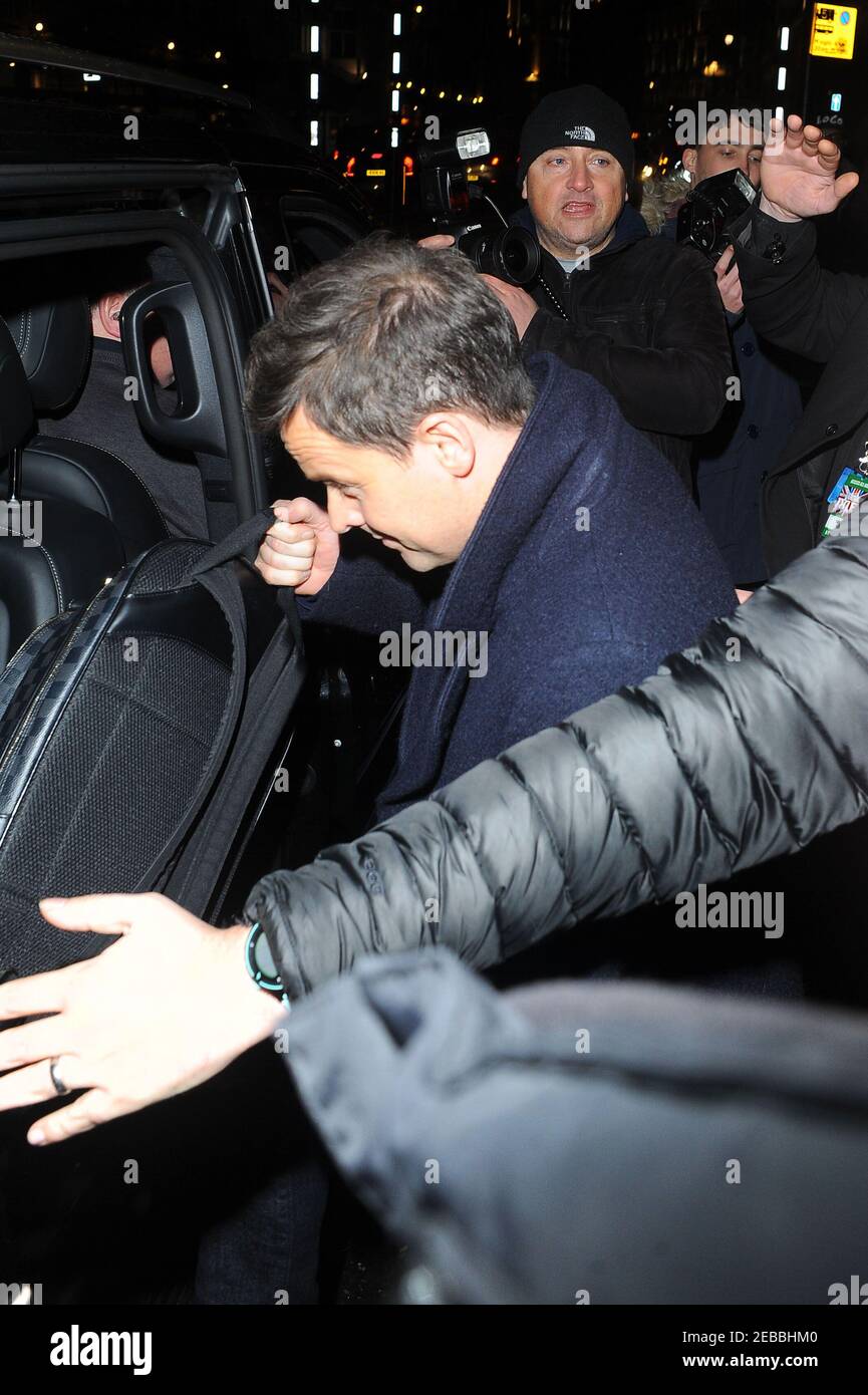 BGT 2018 Richter, die das Palladium-Theater verlassen. Quelle: Alamy News Stockfoto