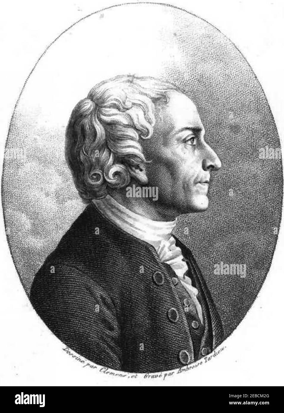 ABRAHAM TREMBLEY (1710-1784) Genfer Naturforscher Stockfoto